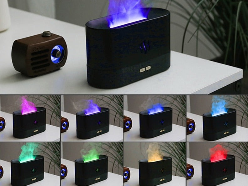 Difusor de Aromas e Umidificador de Ar Com LED