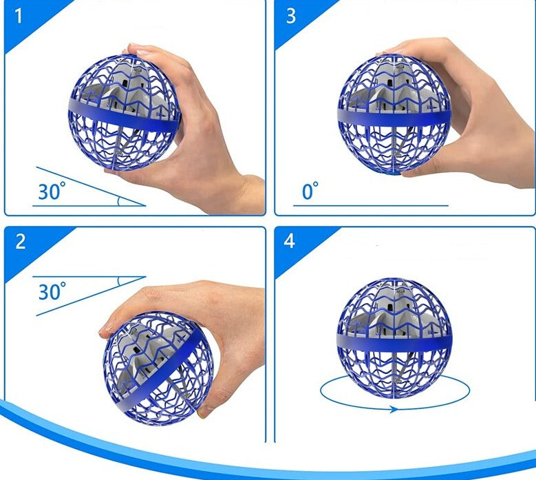 Flying Spinner Brinquedo De LED Voador
